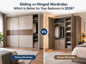 sliding vs hinged wardrobe